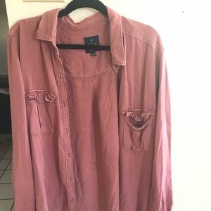 American eagle vintage boyfriend shirt